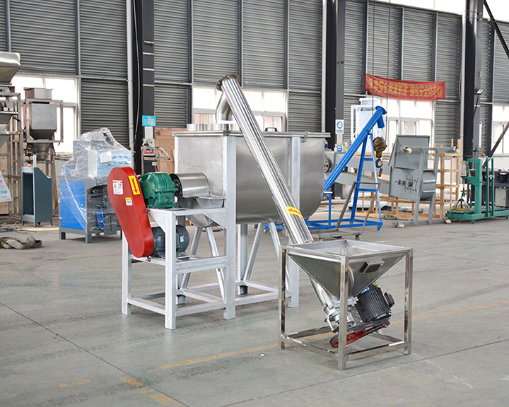 螺旋軸與吊、頭、尾軸承嵌入連接