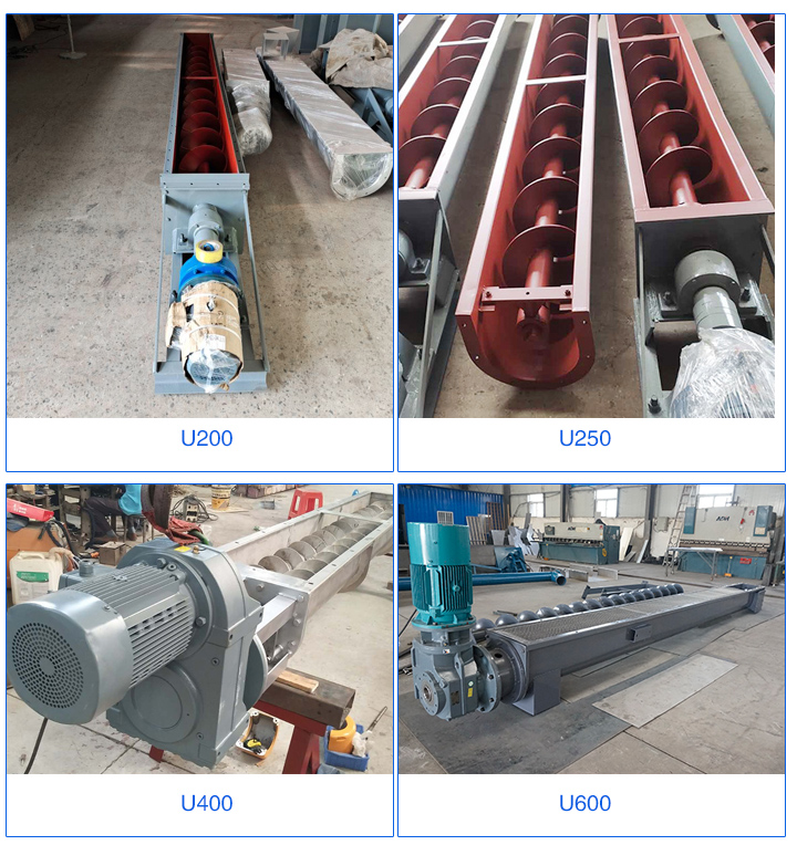 輸送量決定了螺旋輸送機(jī)型號的選擇，用戶所需輸送物料的產(chǎn)量越大，選擇的螺旋給料機(jī)型號也就越大
